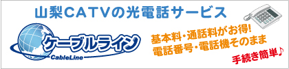 光電話サービス「ケーブルライン」