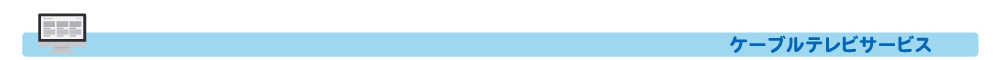 ケーブルテレビサービス